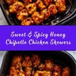 Honey Chipotle Chicken Skewers Recipe