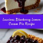 Blueberry Lemon Cream Pie Recipe
