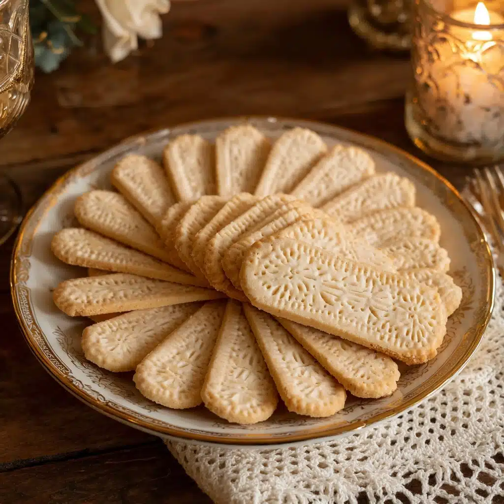 Classic Scottish Shortbread for Your Christmas Cookie Tray Recipe - Recipe Image
