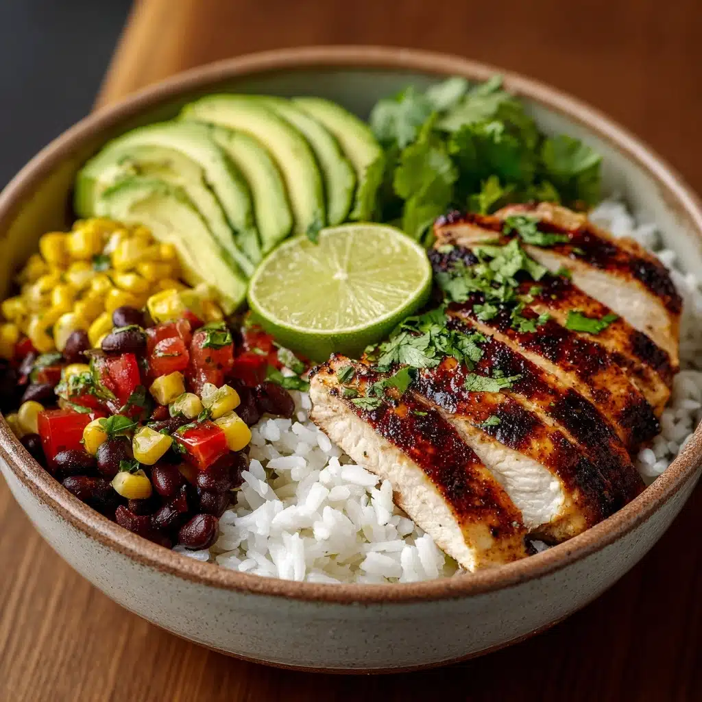Honey Chipotle Chicken Rice Bowls Recipe - Recipe Image