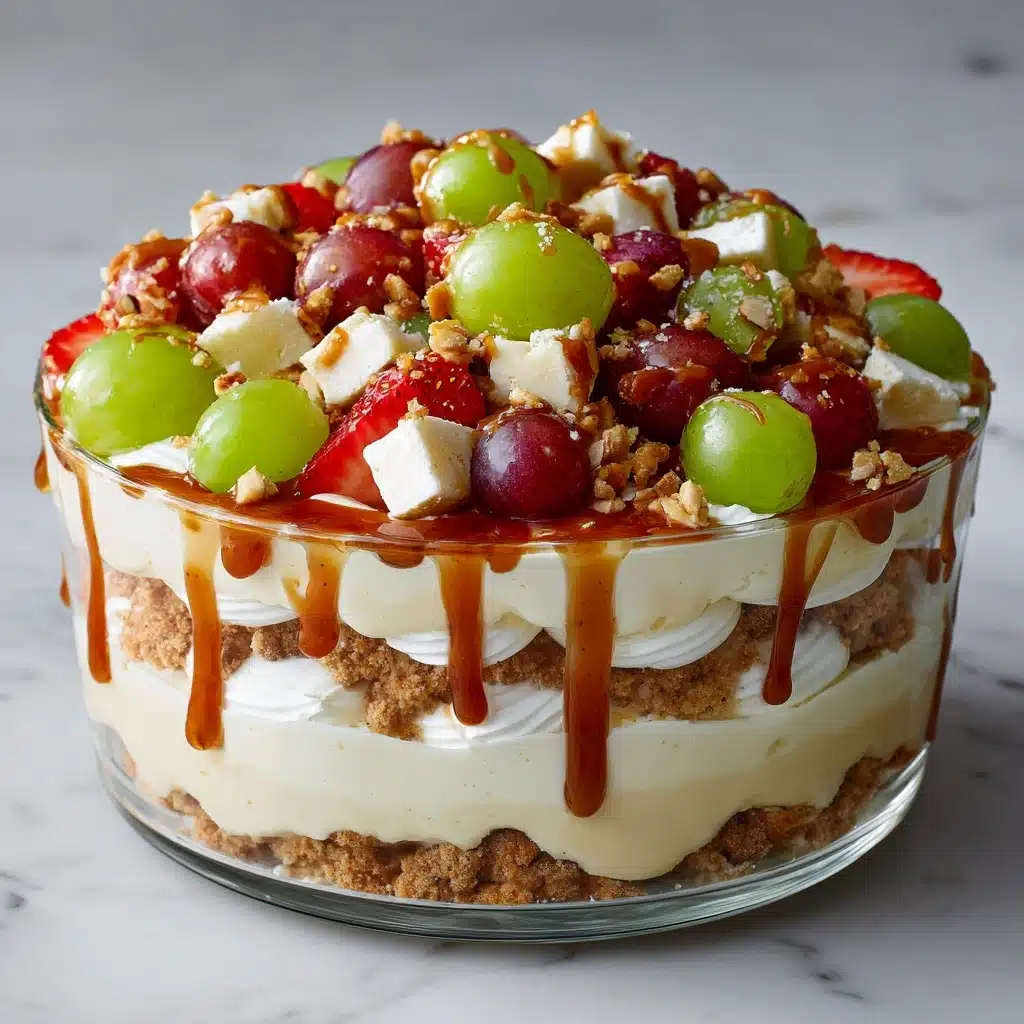 Caramel Crunch Cheesecake Fruit Salad Recipe - Recipe Image