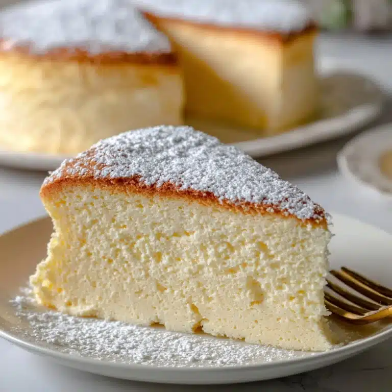 Soft and Sweet Vanilla Dessert Recipe