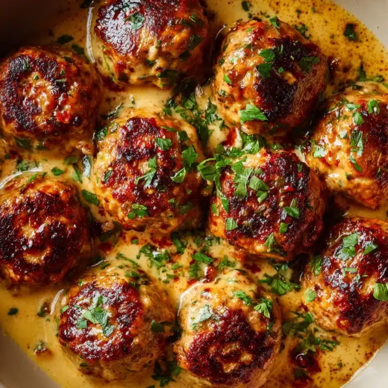 Meatballs in Dijon Gravy Recipe
