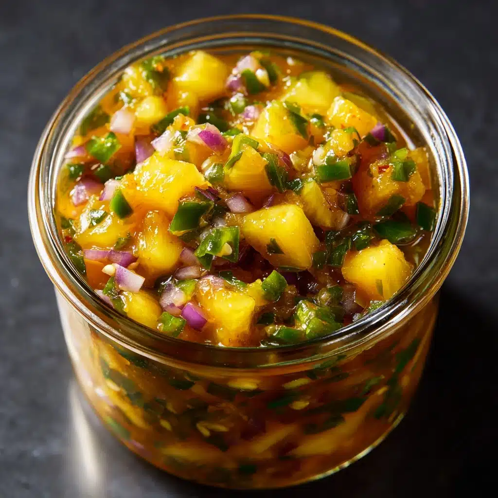 Spicy Pineapple Jalapeño Chutney Recipe - Recipe Image