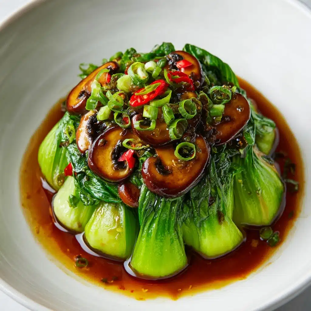 Bok Choy and Mushroom Stir Fry Recipe - Recipe Image