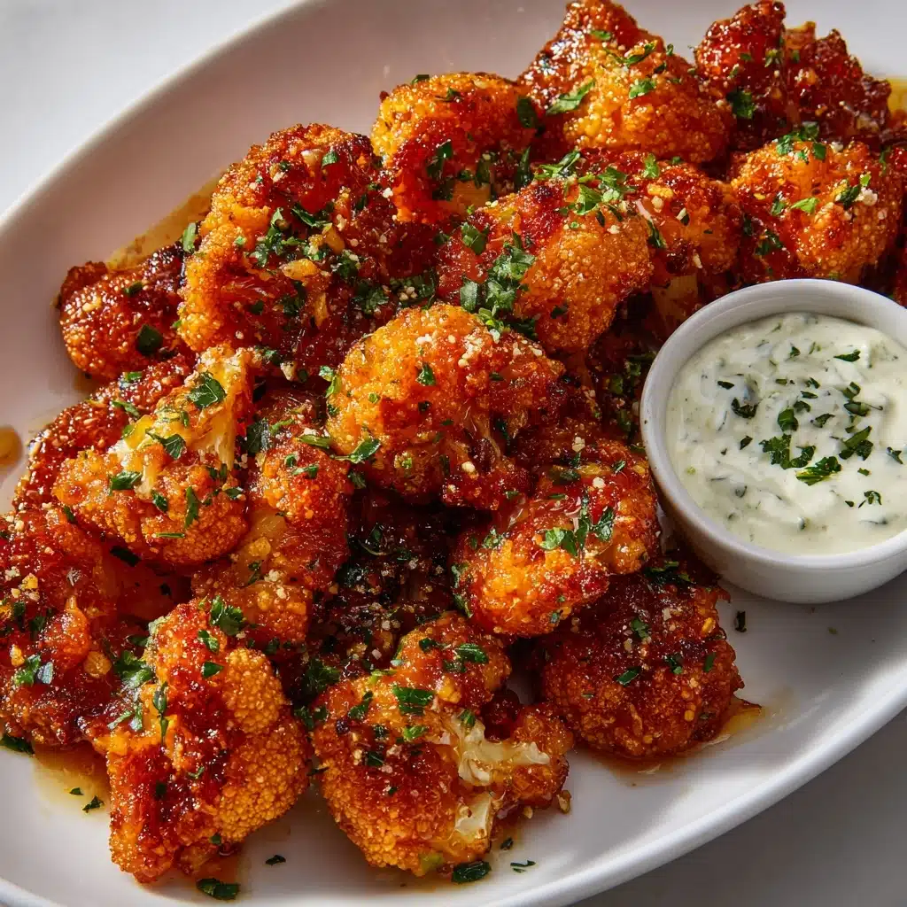 Air Fryer Cauliflower Wings Recipe - Recipe Image