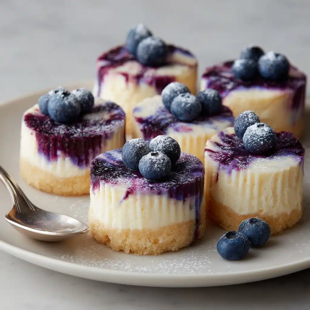Blueberry Swirl Yogurt Bites Recipe - Recipe Image