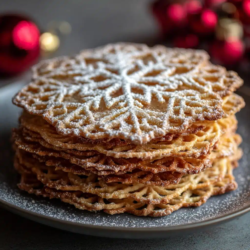 Classic Italian Pizzelle Cookies Recipe - Recipe Image
