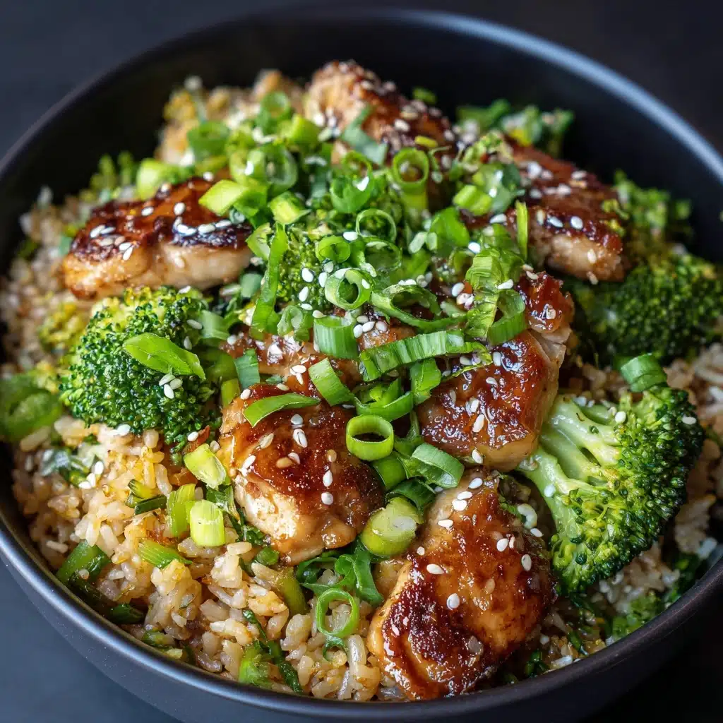 Teriyaki Chicken Skillet Casserole with Broccoli Recipe - Recipe Image