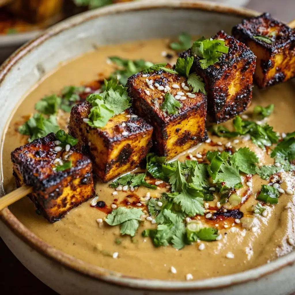 Thai Chicken Satay with Peanut Sauce Recipe - Recipe Image
