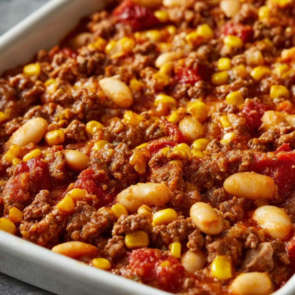 Baked Beans & Ground Beef Casserole Recipe - Recipe Image
