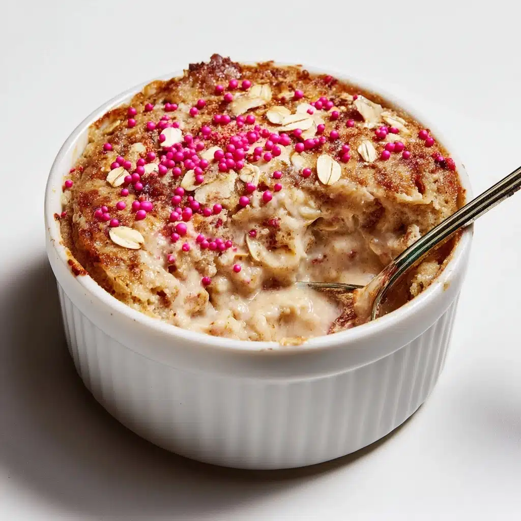 Sugar Cookie Protein Baked Oats Recipe - Recipe Image