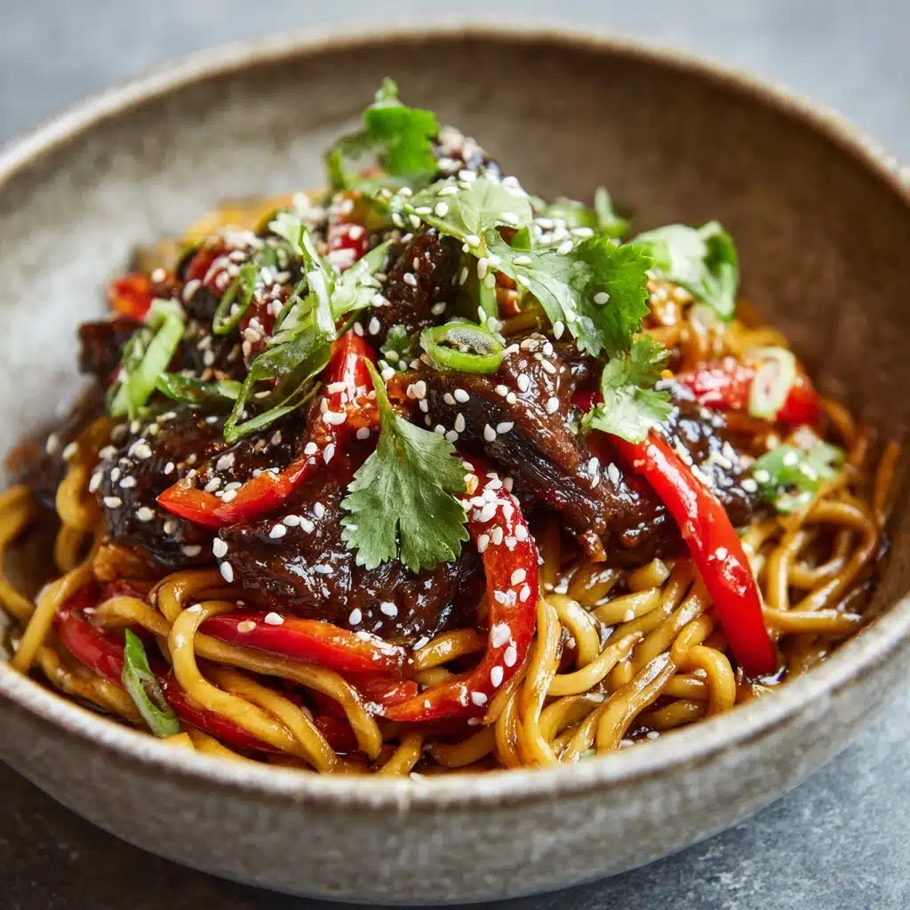 Hoisin Beef Noodles Recipe - Recipe Image