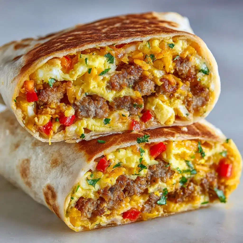 Freezer Breakfast Burritos Recipe - Recipe Image