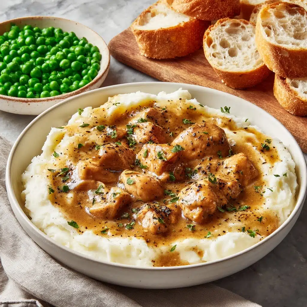 Homestyle Chicken and Gravy Recipe - Recipe Image