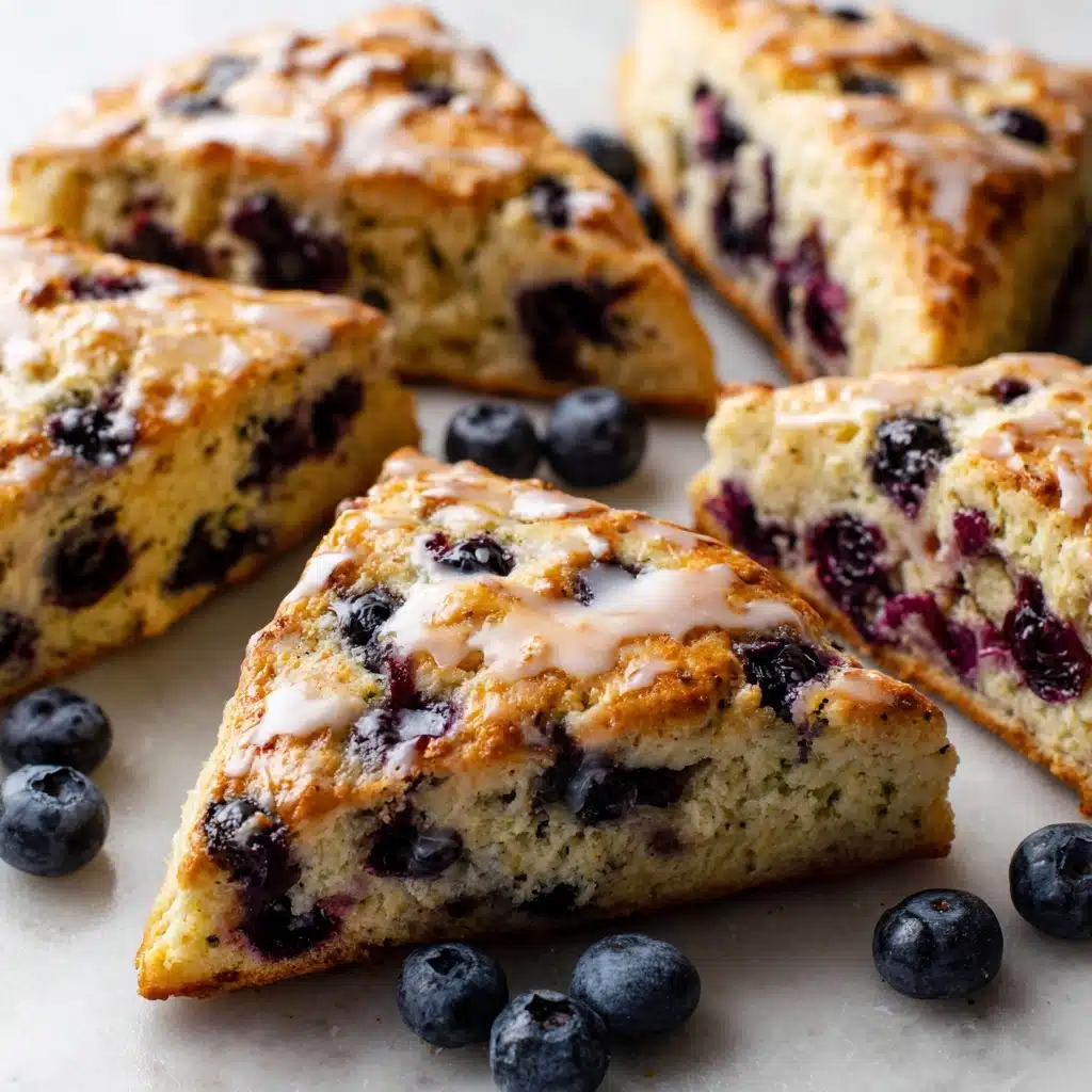 Lemon Blueberry Scones Recipe - Recipe Image