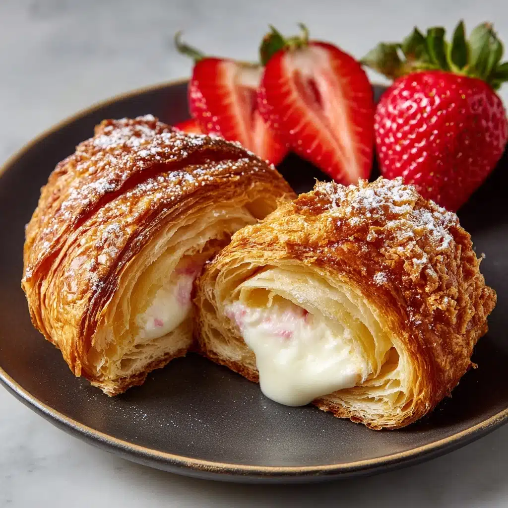 Strawberry Cheesecake Crescents Recipe - Recipe Image