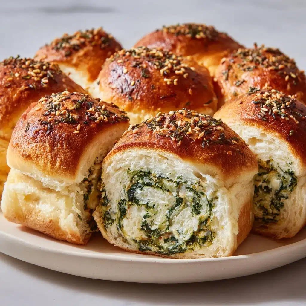 Spinach Dip Rolls Recipe - Recipe Image