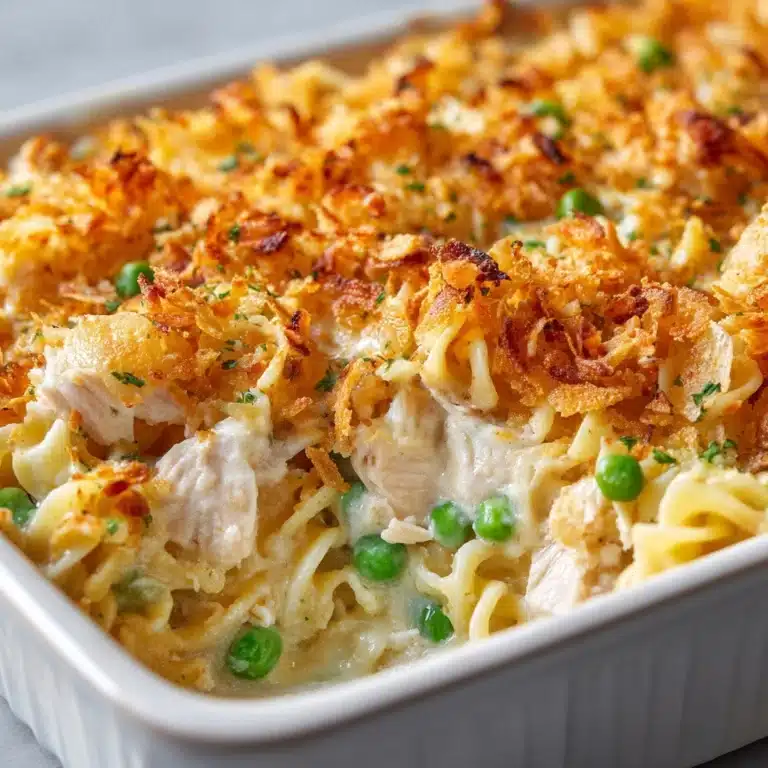 Old-Fashioned Tuna Noodle Casserole Recipe