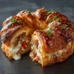 Philly Cheese Steak Crescent Ring Recipe