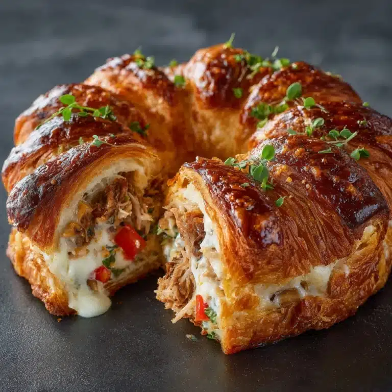 Philly Cheese Steak Crescent Ring Recipe
