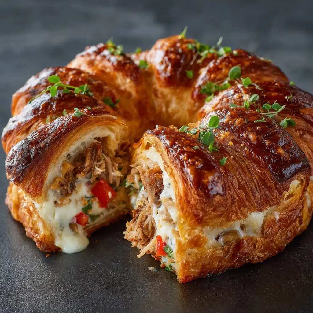 Philly Cheese Steak Crescent Ring Recipe