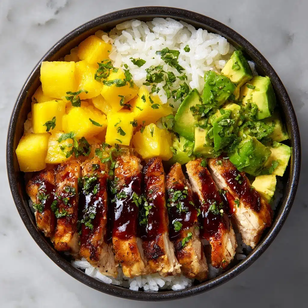 Hot Honey Chicken Bowls Recipe - Recipe Image