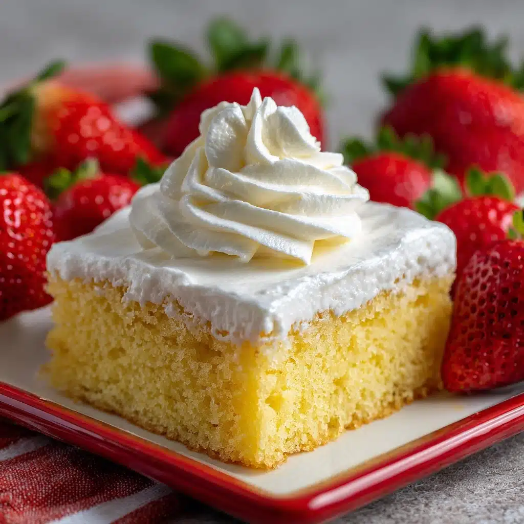 Homemade Tres Leches Cake Recipe - Recipe Image