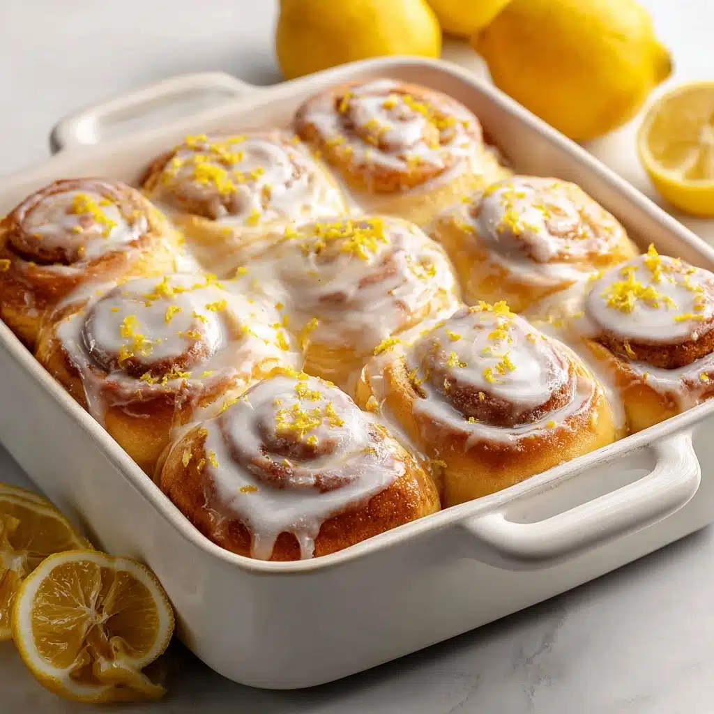 Lemon Sweet Rolls Recipe - Recipe Image