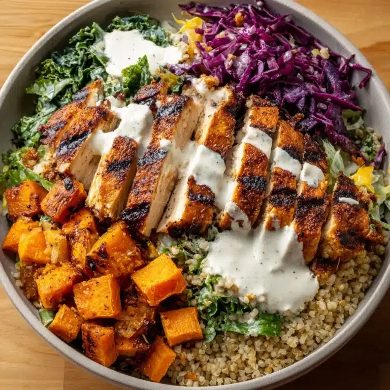 Blackened Chicken and Sweet Potato Bowls Recipe