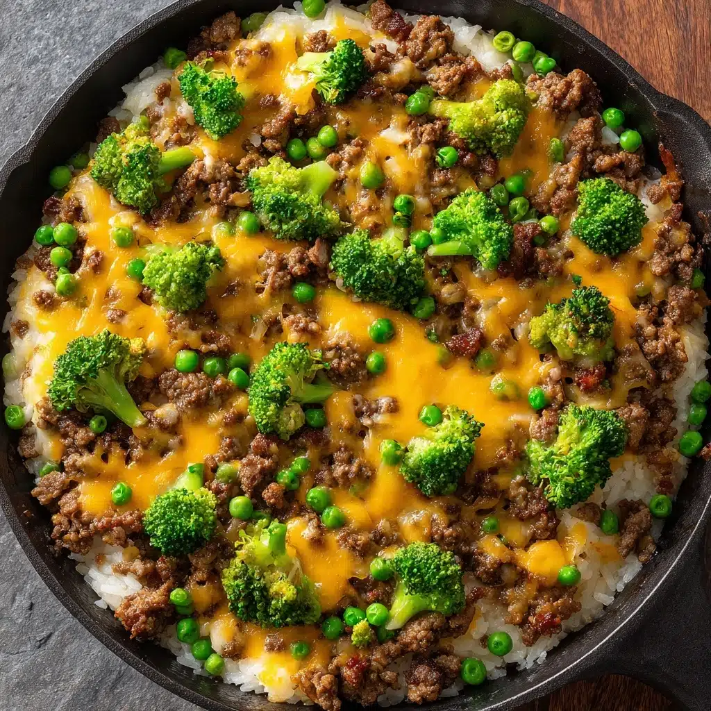 Cheesy Turkey Rice Recipe - Recipe Image