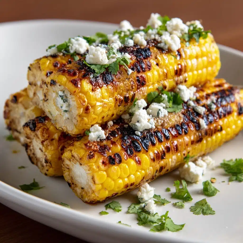 Grilled Corn with Herb Butter Recipe - Recipe Image