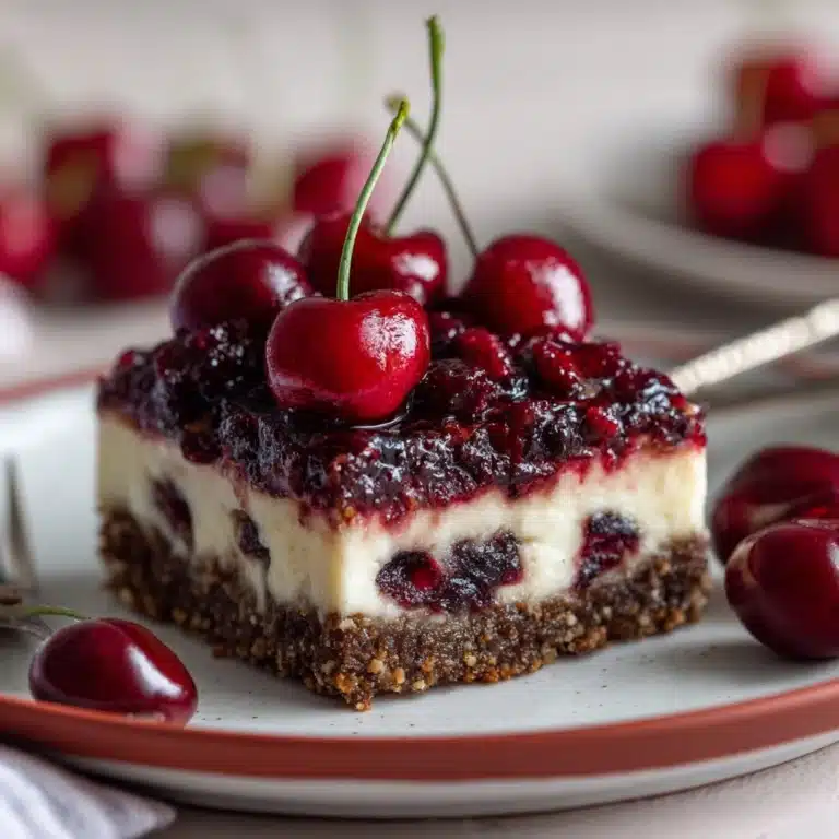 Cherry Amaretto Tiramisu Recipe