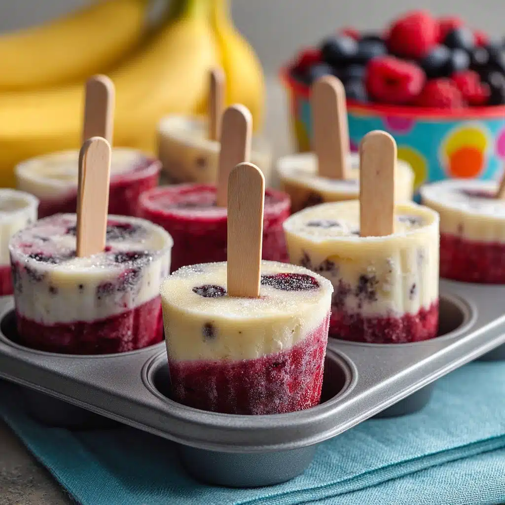 Frozen Yogurt Pops Recipe - Recipe Image
