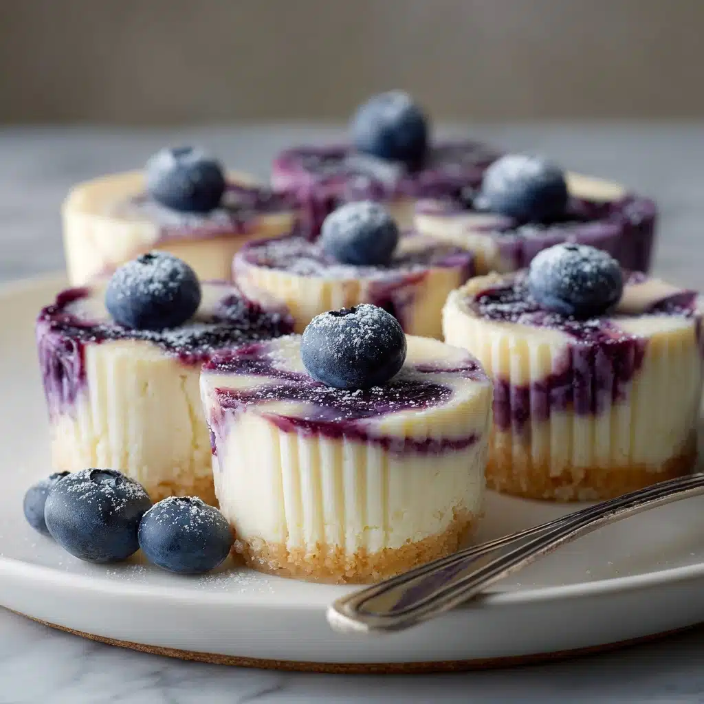 Blueberry Swirl Yogurt Bites Recipe