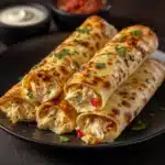 Baked Chicken Chimichangas Recipe