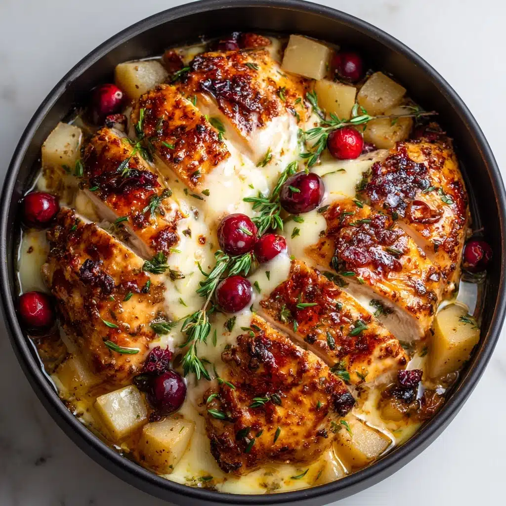 Cranberry Brie Stuffed Chicken Recipe