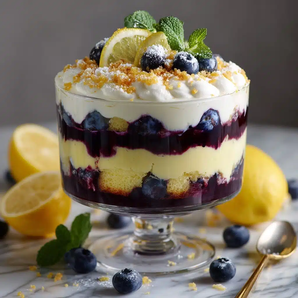 Lemon Blueberry Trifle Recipe