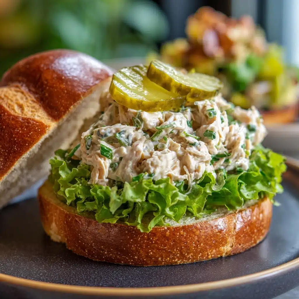 Dill Pickle Chicken Salad Recipe - Recipe Image