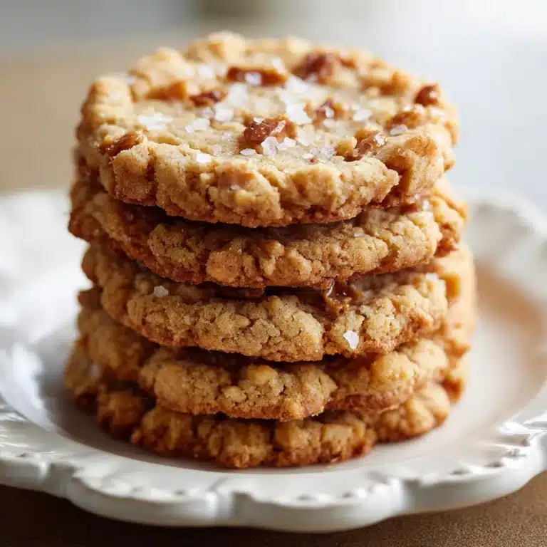 Espresso Brown Butter Toffee Cookies Recipe