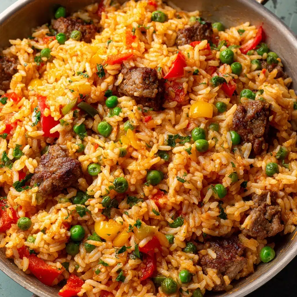 Serbian Rice with Meat (Djuvec Rice) Recipe - Recipe Image