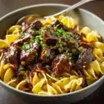 Slow Cooker Beef and Noodles Recipe