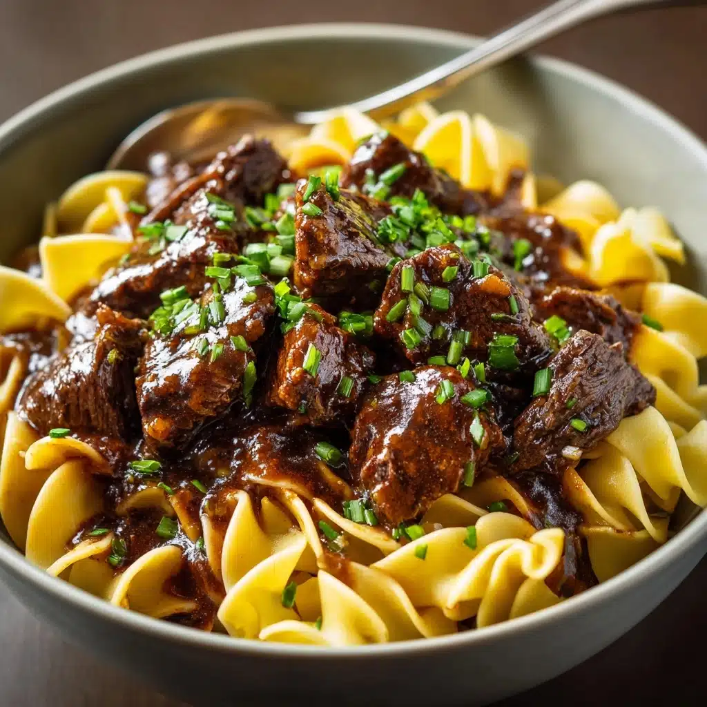 Slow Cooker Beef and Noodles Recipe