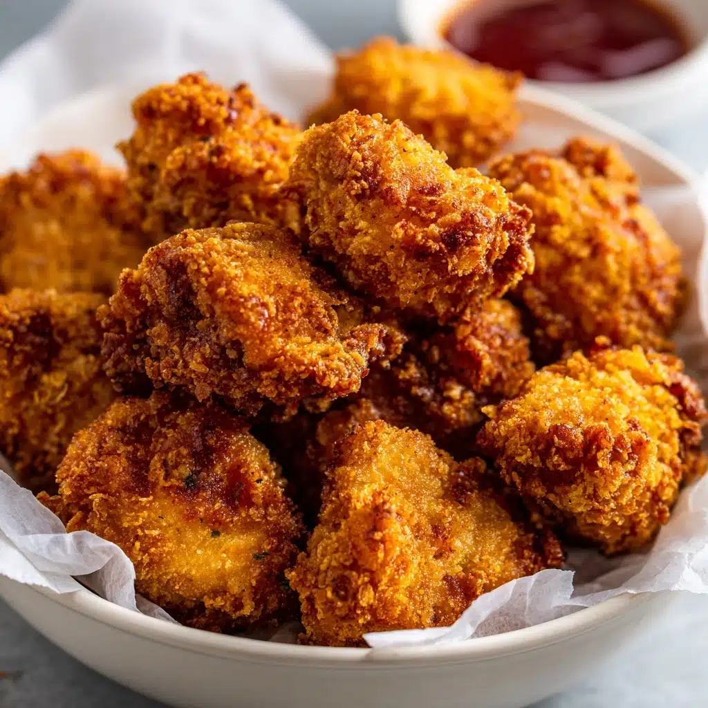 Crispy Popcorn Chicken Recipe - Recipe Image