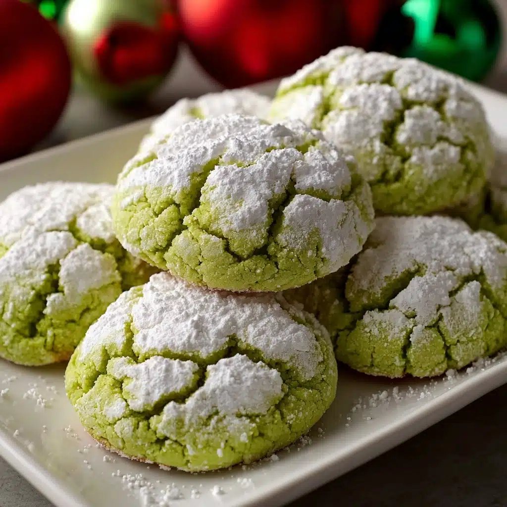 Festive Green Sugar Cookies Recipe - Recipe Image
