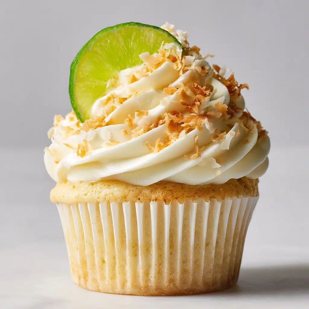 Coconut Lime Cupcakes Recipe - Recipe Image