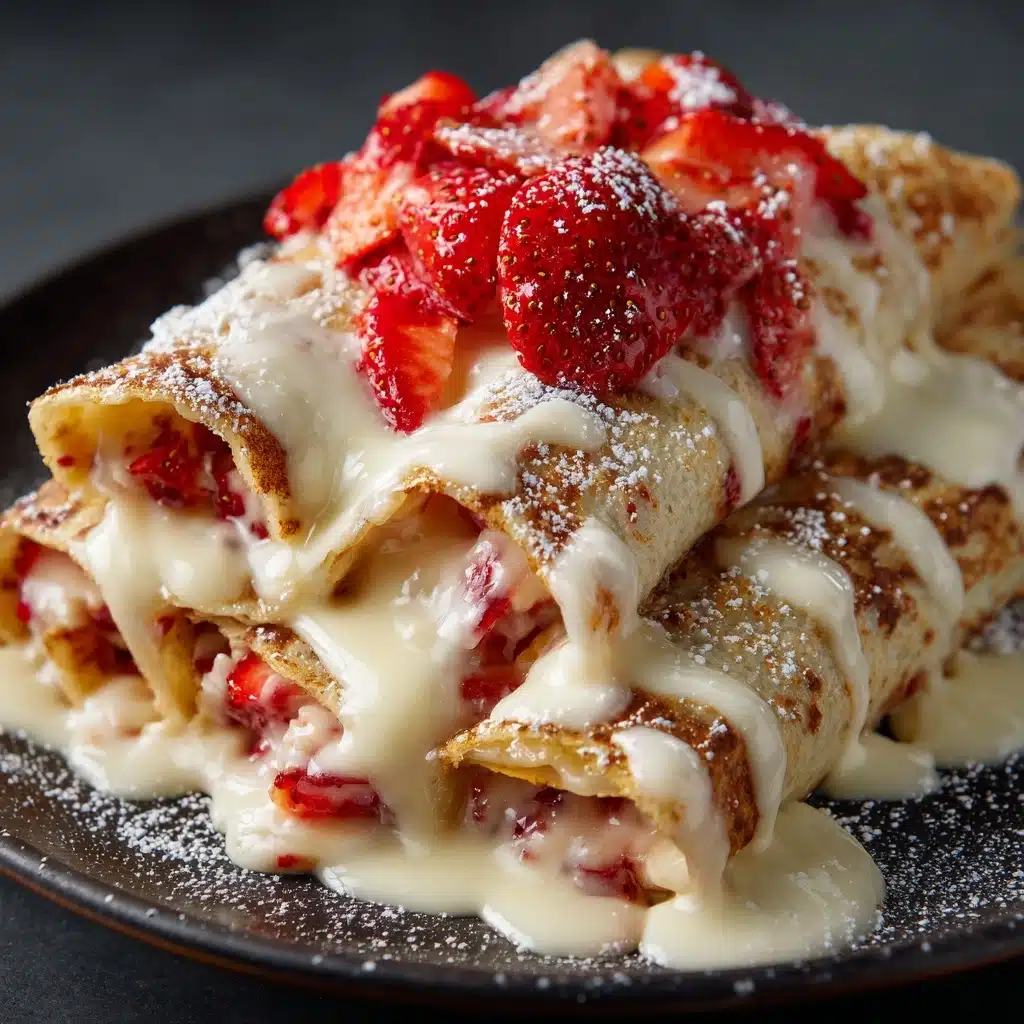 Strawberry French Toast Rolls Recipe - Recipe Image