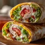 Turkey Ranch Club Wrap Recipe