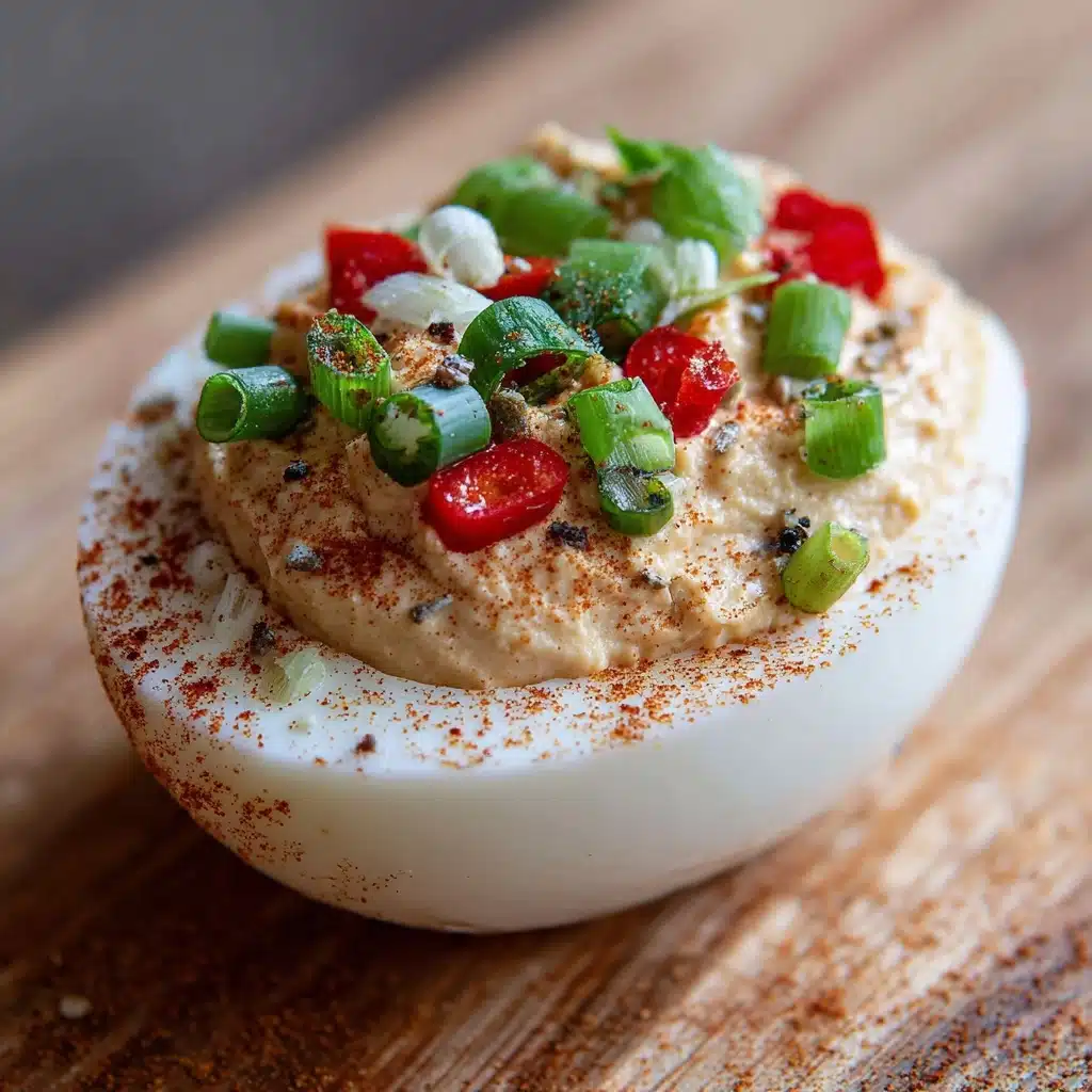 Tuna Stuffed Deviled Eggs Recipe - Recipe Image