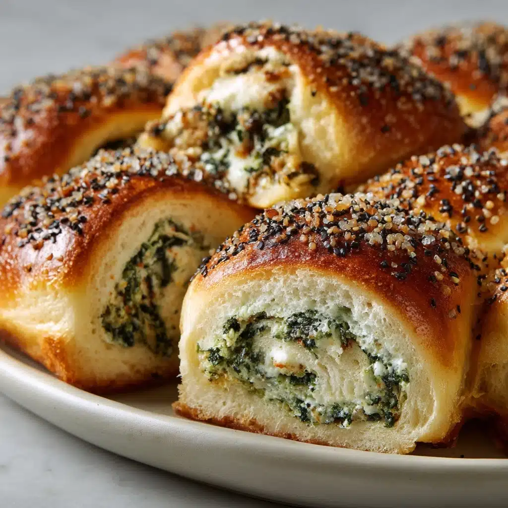 Spinach Dip Rolls Recipe - Recipe Image